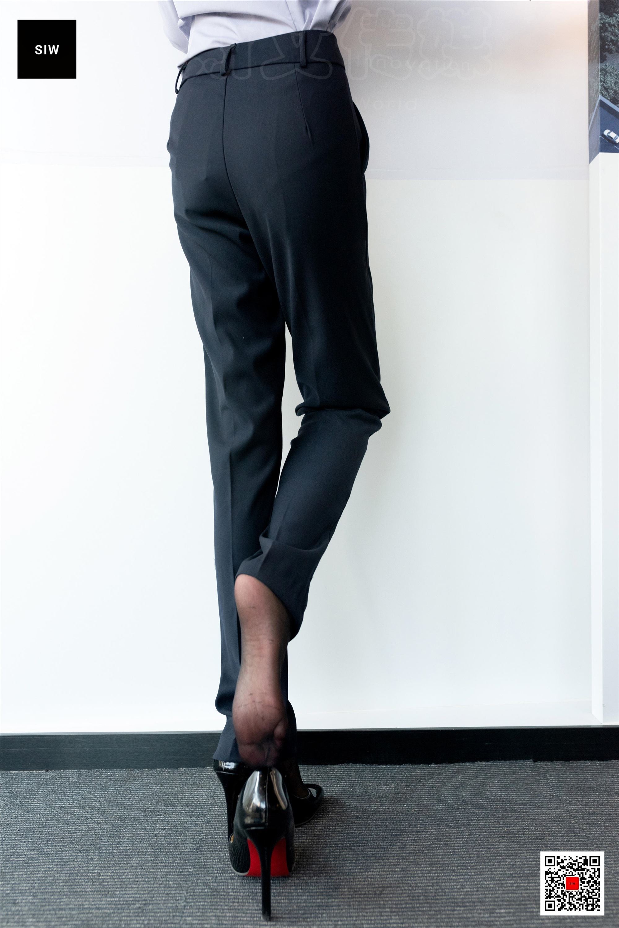 SIW斯文传媒 089 蓉儿 女总裁职业白领制服衬衣长裤工装